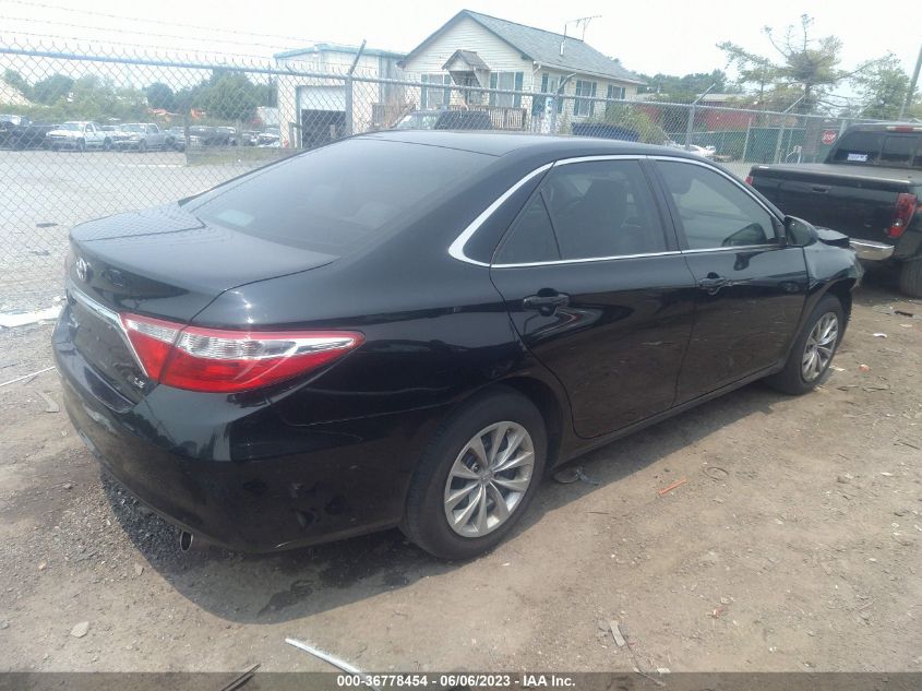 2017 TOYOTA CAMRY XLE/SE/LE/XSE - 4T1BF1FK4HU278907