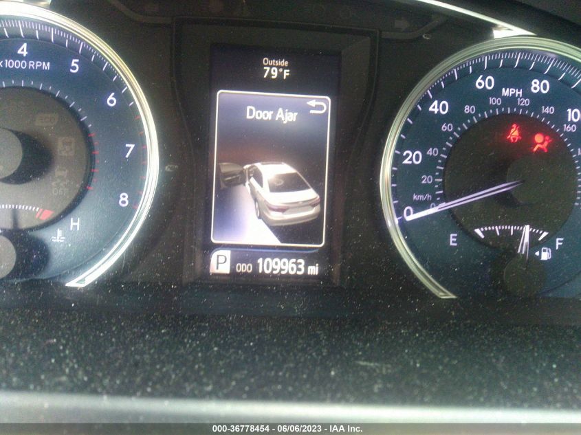 2017 TOYOTA CAMRY XLE/SE/LE/XSE - 4T1BF1FK4HU278907