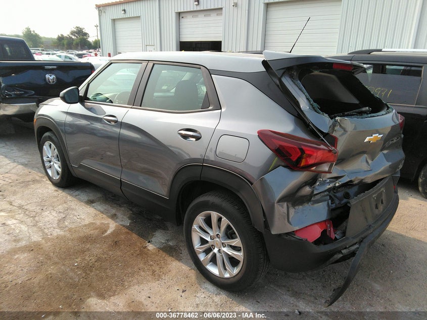 VIN KL79MMS26MB001369 2021 CHEVROLET TRAILBLAZER LS