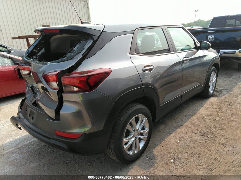 VIN KL79MMS26MB001369 2021 CHEVROLET TRAILBLAZER LS