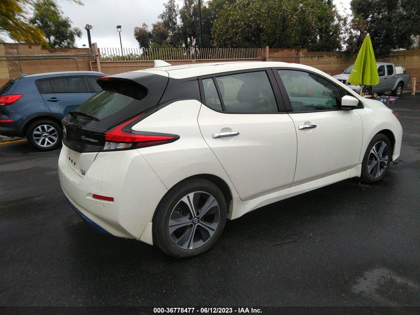 VIN 1N4BZ1CV2MC555845 2021 NISSAN LEAF SV PLUS