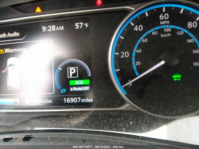 VIN 1N4BZ1CV2MC555845 2021 NISSAN LEAF SV PLUS