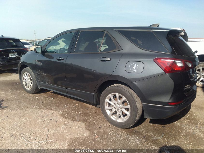 2019 CHEVROLET EQUINOX LS - 3GNAXHEV7KS559731