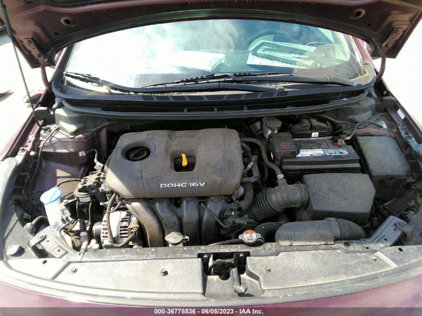 2017 KIA FORTE LX - 3KPFK4A73HE099939