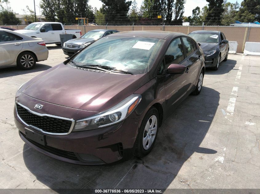 2017 KIA FORTE LX - 3KPFK4A73HE099939