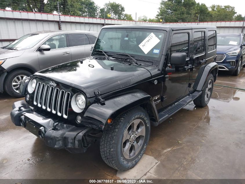 2018 JEEP WRANGLER JK UNLIMITED SAHARA 1C4BJWEG5JL857090