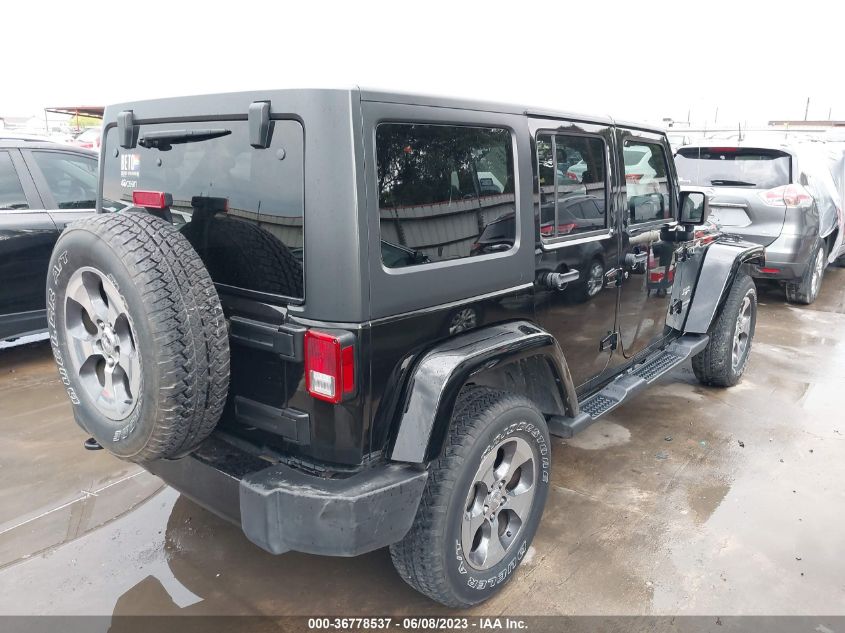 2018 JEEP WRANGLER JK UNLIMITED SAHARA 1C4BJWEG5JL857090