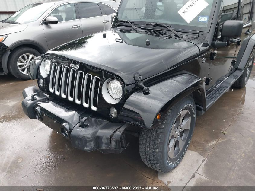 2018 JEEP WRANGLER JK UNLIMITED SAHARA 1C4BJWEG5JL857090