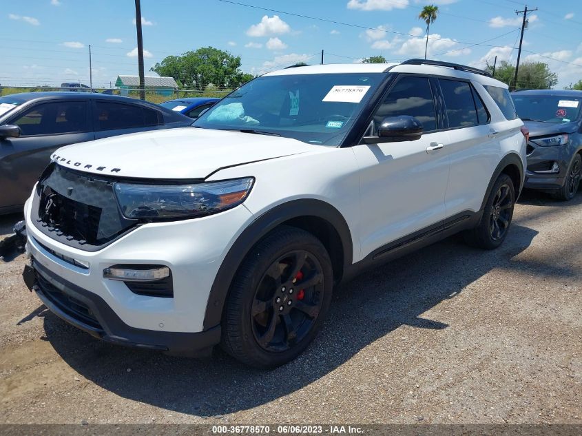 2021 FORD EXPLORER ST - 1FM5K8GC1MGC36535