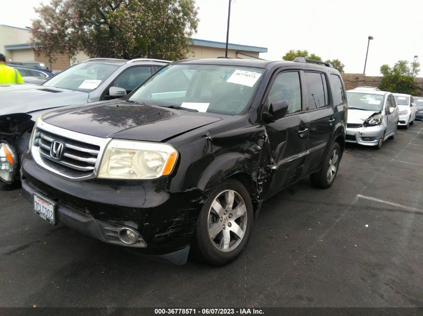 2013 HONDA PILOT TOURING - 5FNYF3H91DB027463