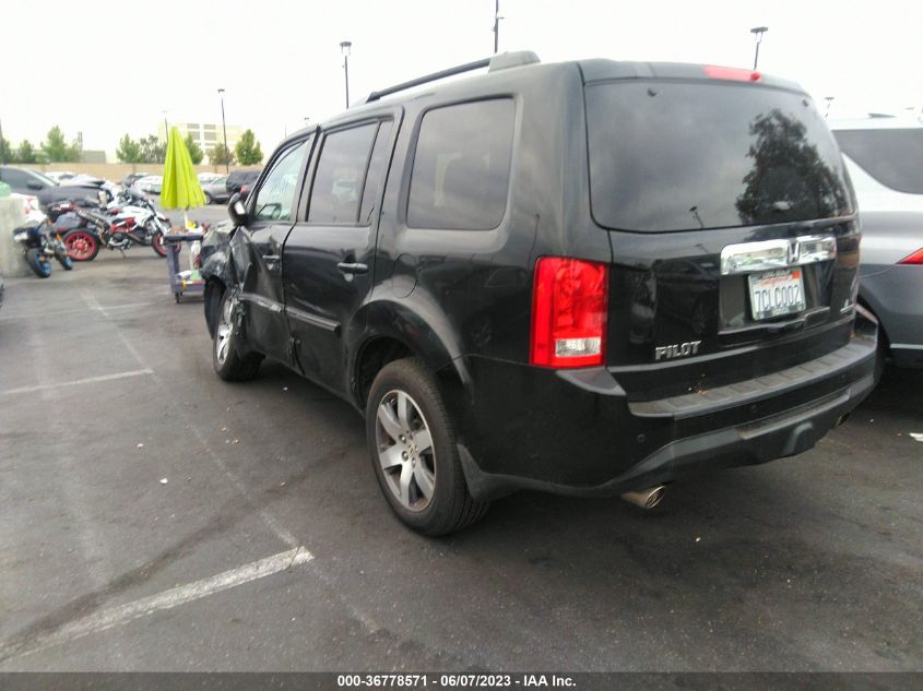 2013 HONDA PILOT TOURING - 5FNYF3H91DB027463