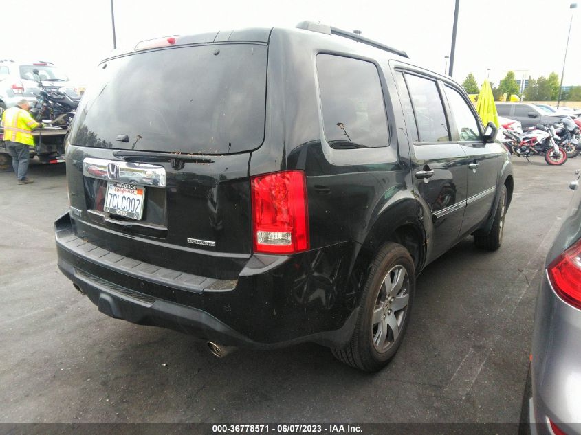 2013 HONDA PILOT TOURING - 5FNYF3H91DB027463