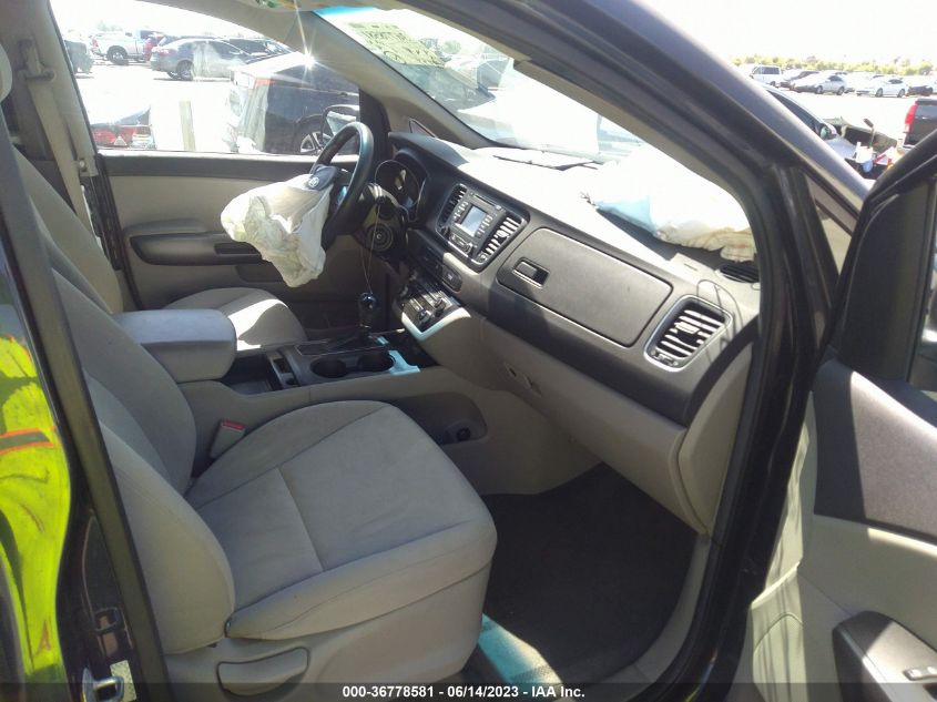 2015 KIA SEDONA LX - KNDMB5C15F6045177