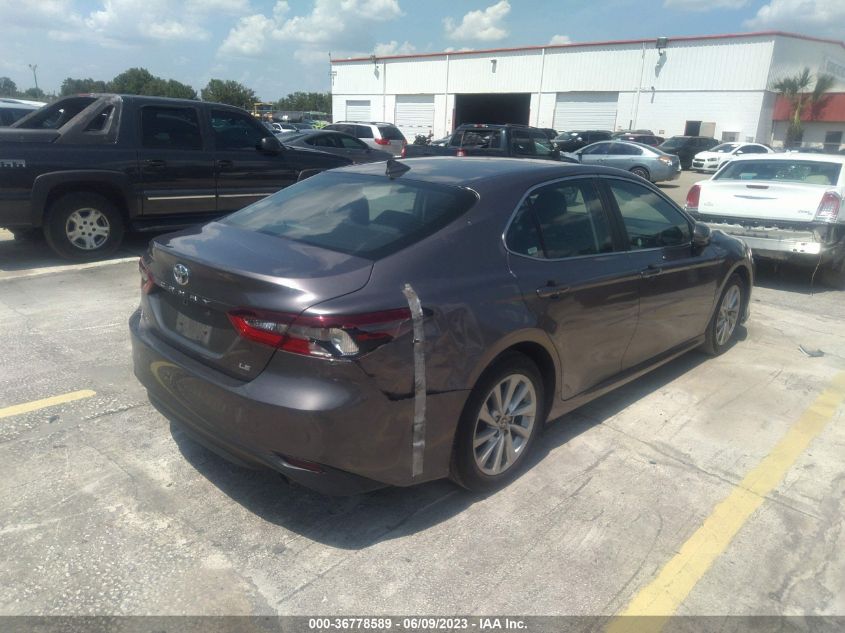 2021 TOYOTA CAMRY LE - 4T1C11AK3MU439154