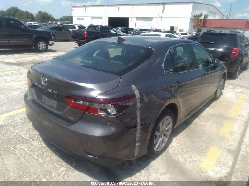 2021 TOYOTA CAMRY LE - 4T1C11AK3MU439154