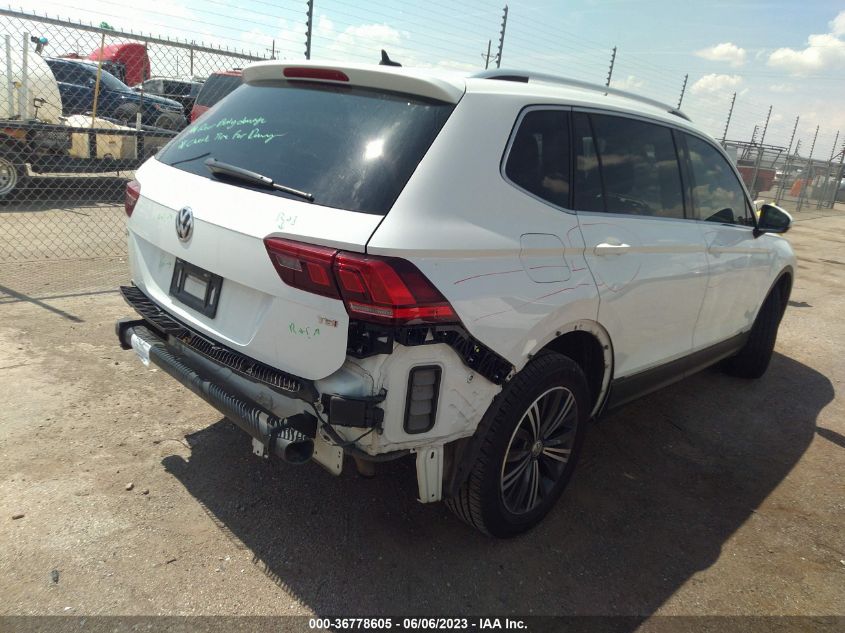 2018 VOLKSWAGEN TIGUAN SEL/SE - 3VV3B7AX2JM001596