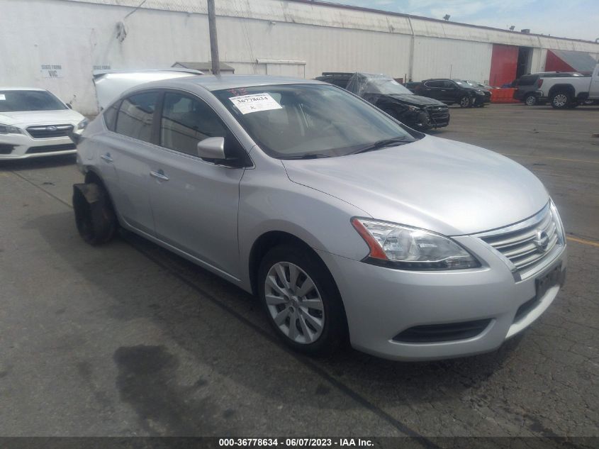 2013 NISSAN SENTRA FE+ S - 3N1AB7AP5DL738309