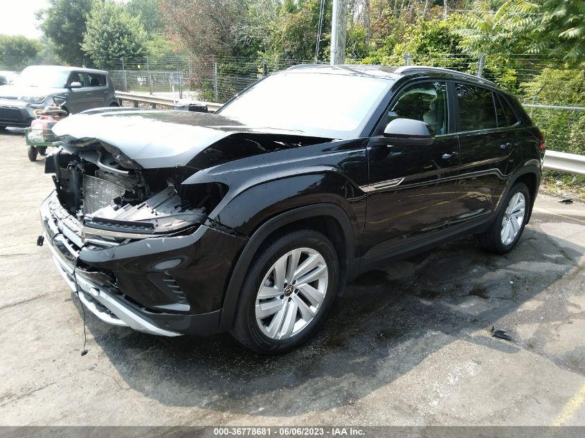 2021 VOLKSWAGEN ATLAS CROSS SPORT 2.0T SE W/TECHNOLOGY - 1V2WC2CAXMC206141
