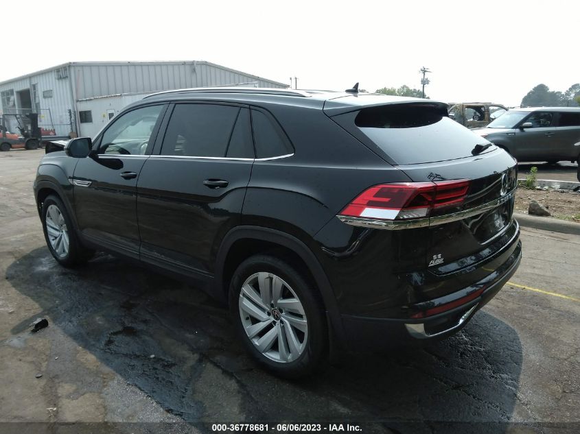 2021 VOLKSWAGEN ATLAS CROSS SPORT 2.0T SE W/TECHNOLOGY - 1V2WC2CAXMC206141