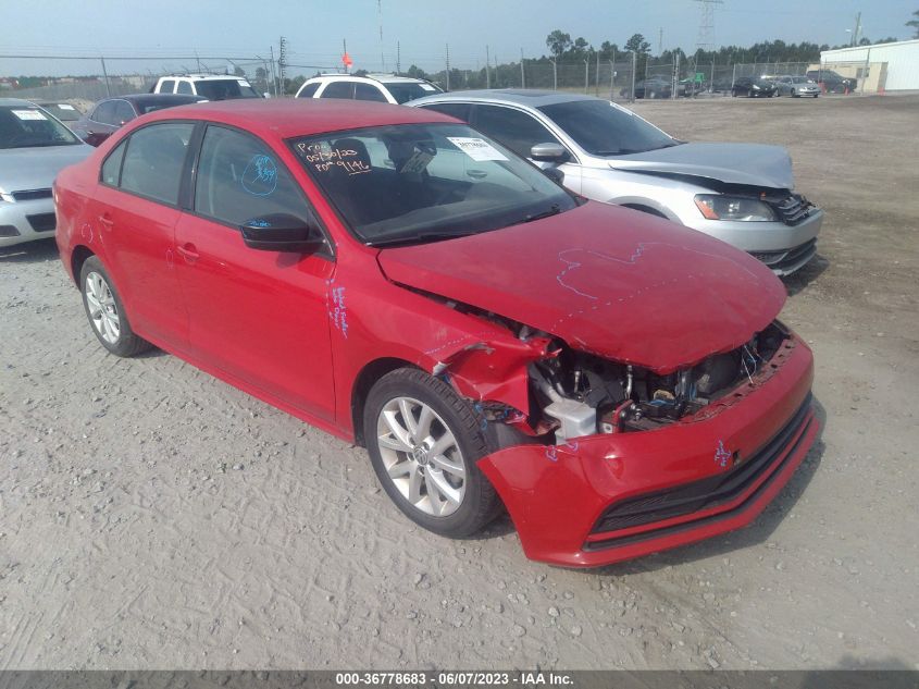 2015 VOLKSWAGEN JETTA SEDAN 1.8T SE - 3VWD17AJXFM283959