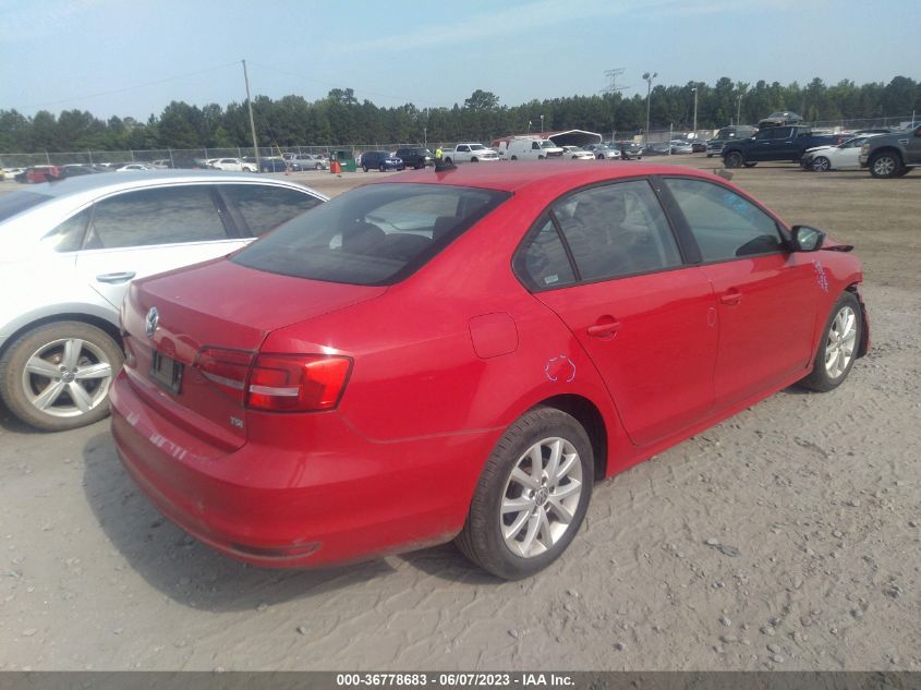 2015 VOLKSWAGEN JETTA SEDAN 1.8T SE - 3VWD17AJXFM283959