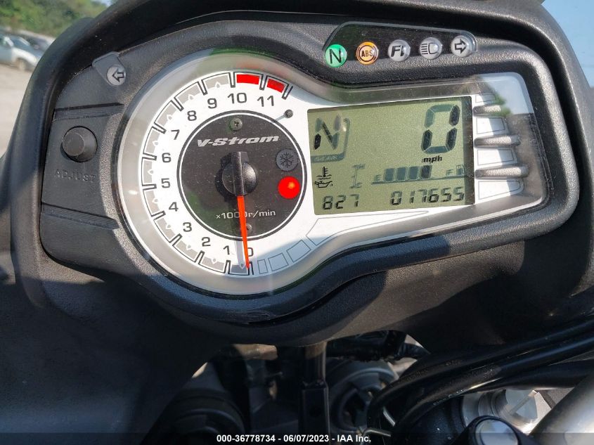 2013 SUZUKI DL650 A - JS1VP56A6D2101370