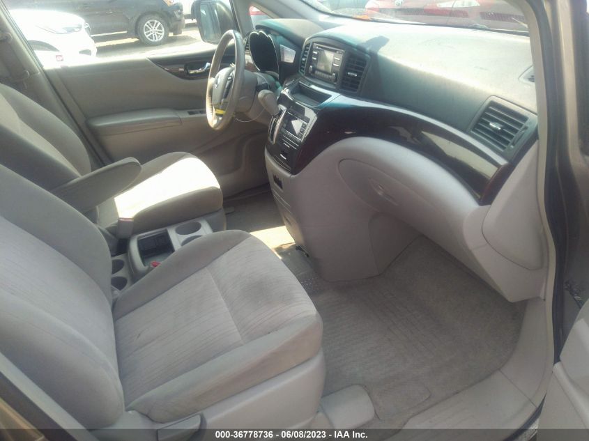 2013 NISSAN QUEST SV - JN8AE2KP5D9068909