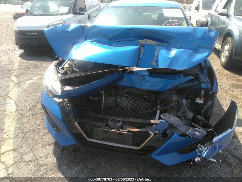 VIN 3N1AB8DVXMY218657 2021 NISSAN SENTRA SR