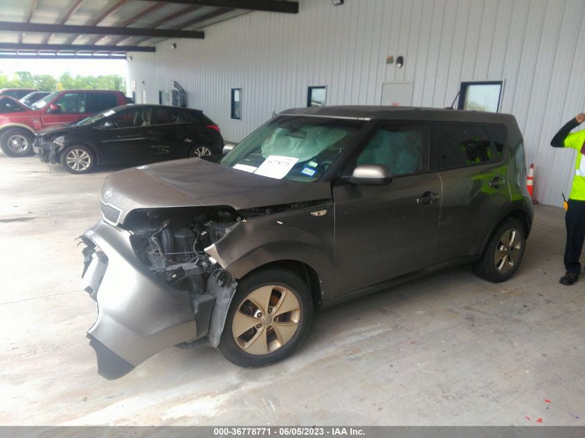 2014 KIA SOUL BASE - KNDJN2A21E7037235