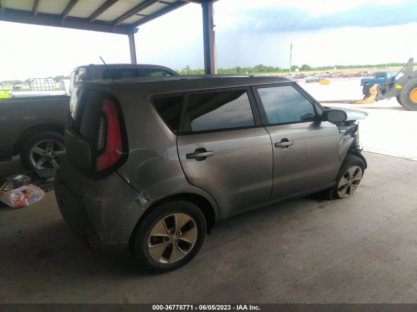 2014 KIA SOUL BASE - KNDJN2A21E7037235