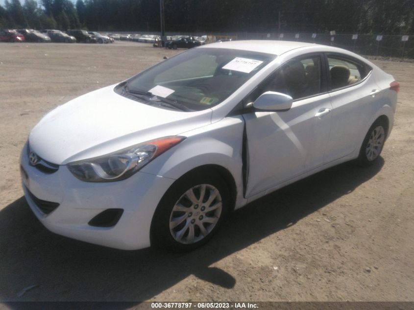 2013 HYUNDAI ELANTRA GLS - 5NPDH4AE0DH197854