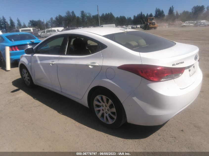 2013 HYUNDAI ELANTRA GLS - 5NPDH4AE0DH197854