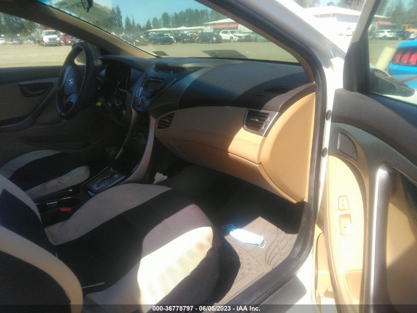 2013 HYUNDAI ELANTRA GLS - 5NPDH4AE0DH197854