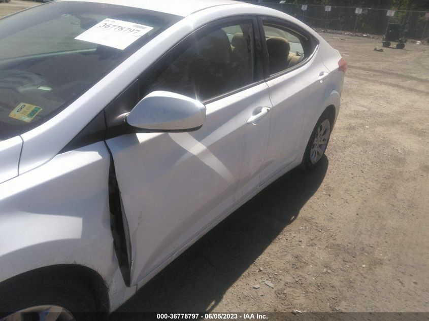 2013 HYUNDAI ELANTRA GLS - 5NPDH4AE0DH197854