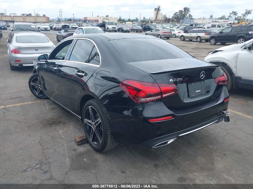 2022 MERCEDES-BENZ A-CLASS A 220 - W1K3G4EB5NJ356915
