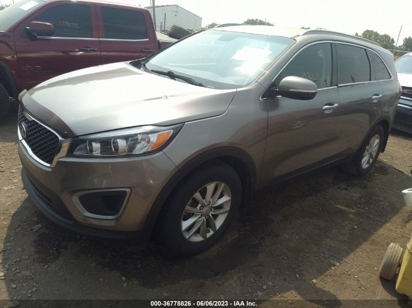 2016 KIA SORENTO LX - 5XYPG4A5XGG036374