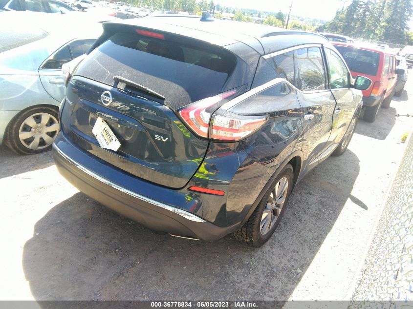 2018 NISSAN MURANO SV - 5N1AZ2MG9JN125155