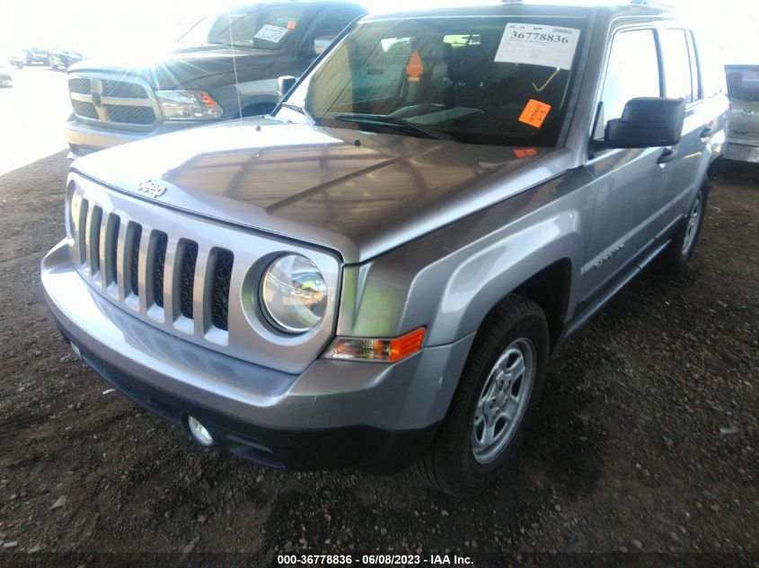 2016 JEEP PATRIOT SPORT - 1C4NJPBB5GD575501