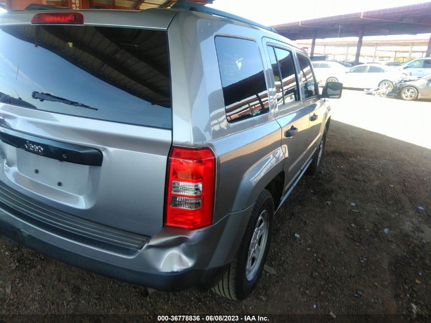 2016 JEEP PATRIOT SPORT - 1C4NJPBB5GD575501