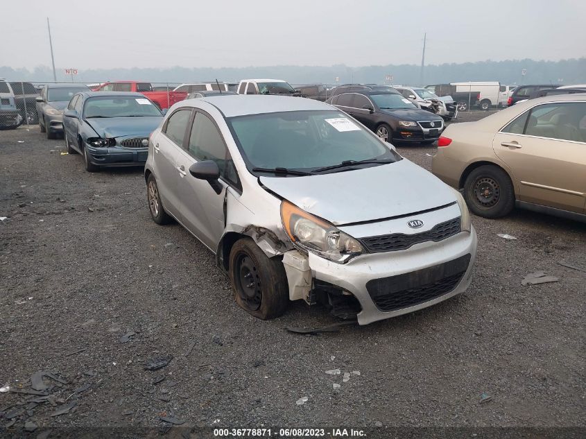 2013 KIA RIO 4D EX/SX - KNAPM5A34B6126602