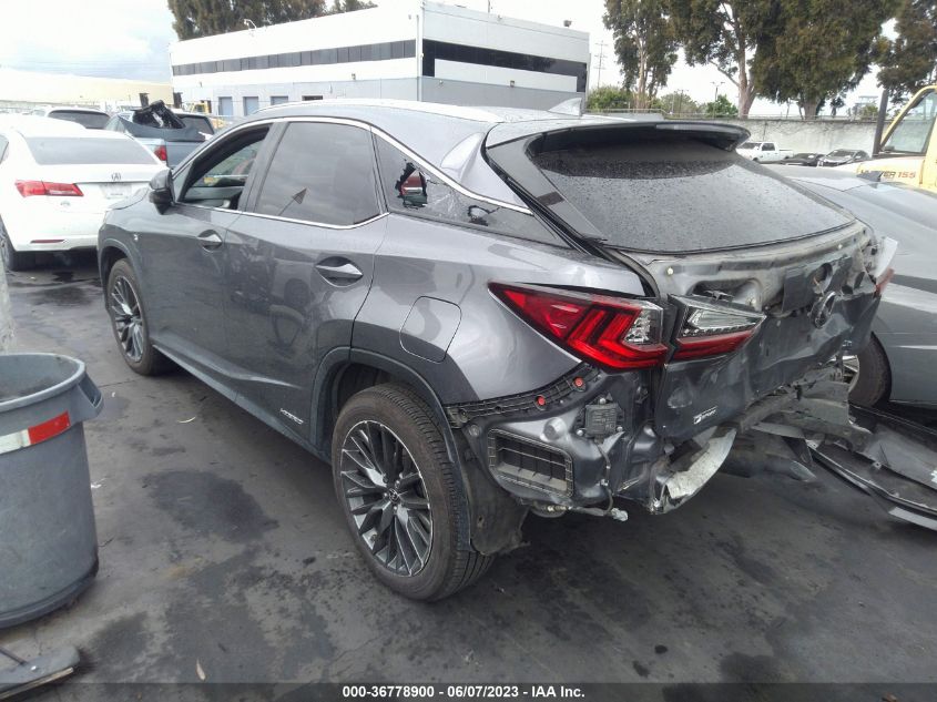 2016 LEXUS RX 450H - 2T2BGMCA1GC006501