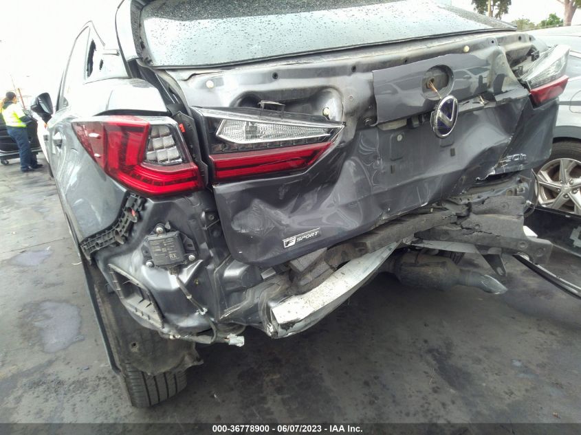 2016 LEXUS RX 450H - 2T2BGMCA1GC006501
