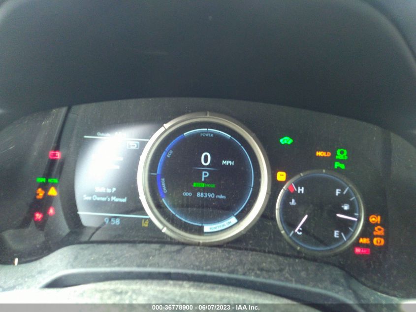 2016 LEXUS RX 450H - 2T2BGMCA1GC006501