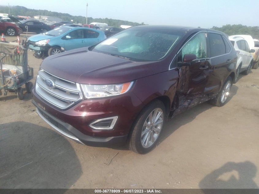VIN 2FMPK4K85HBC36068 2017 FORD EDGE TITANIUM