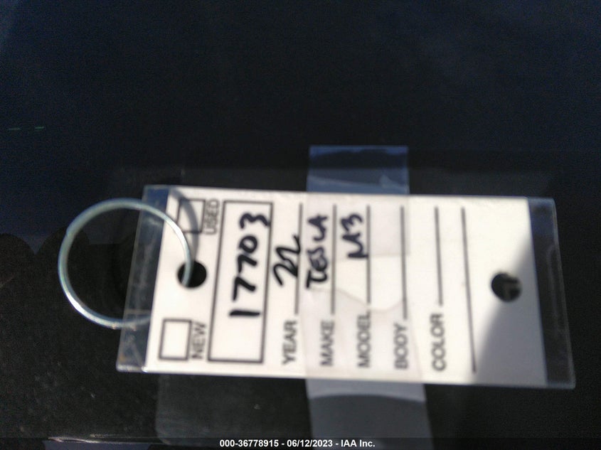 VIN 5YJ3E1EB6NF314968 2022 TESLA MODEL 3 LONG RANGE