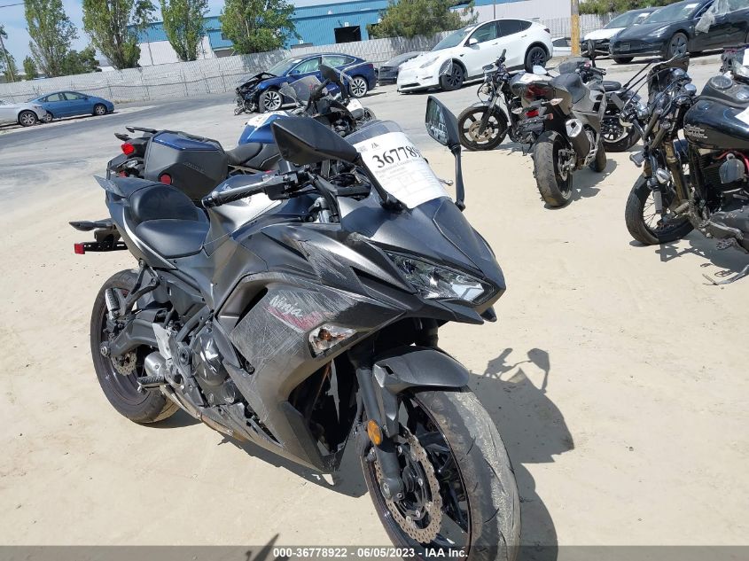 2022 KAWASAKI EX650 N - ML5EXEN13NDA75692
