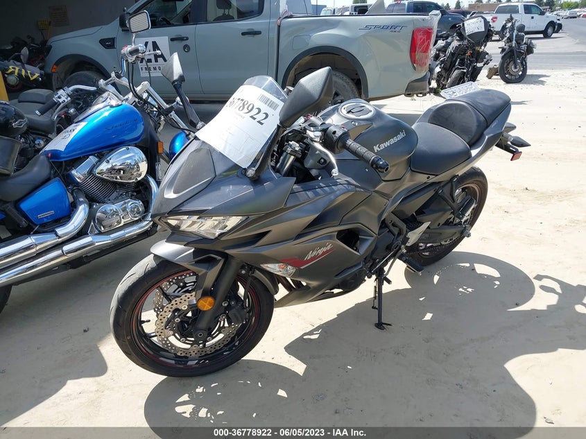 VIN ML5EXEN13NDA75692 2022 KAWASAKI EX650 N