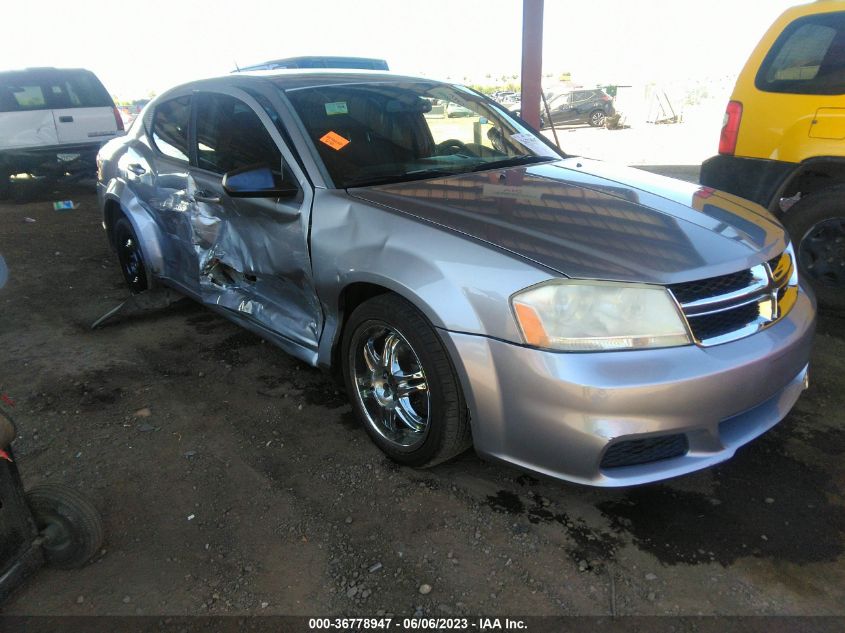 2014 DODGE AVENGER SE - 1C3CDZAB0EN108445