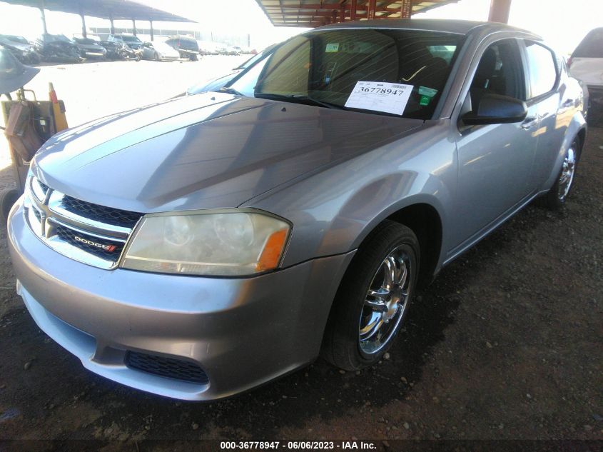 2014 DODGE AVENGER SE - 1C3CDZAB0EN108445