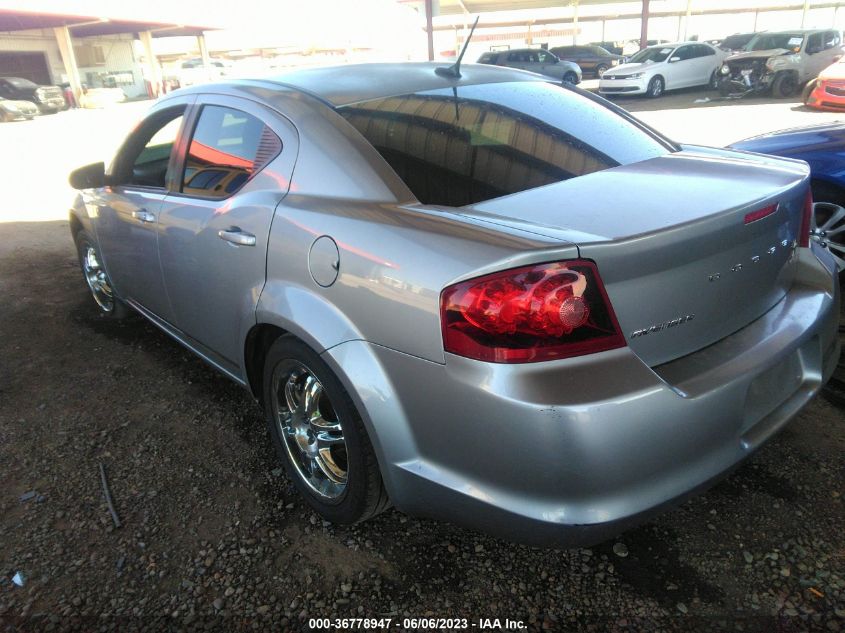 2014 DODGE AVENGER SE - 1C3CDZAB0EN108445